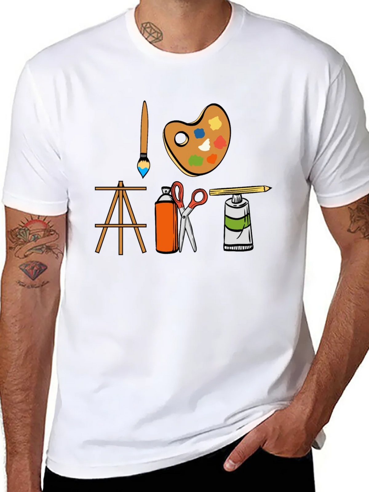 Artists Tools Graphic T-Shirt - Creative Arts Design product image 10