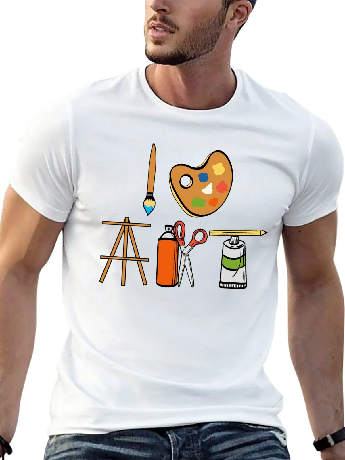 Artists Tools Graphic T-Shirt - Creative Arts Design product image 4