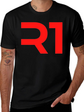Bold Red R1 Graphic Tee - Stylish Casual Wear product image 1