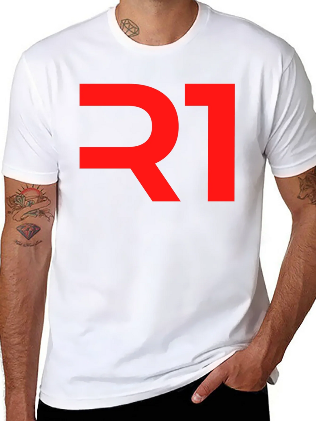 Bold Red R1 Graphic Tee - Stylish Casual Wear product image 10