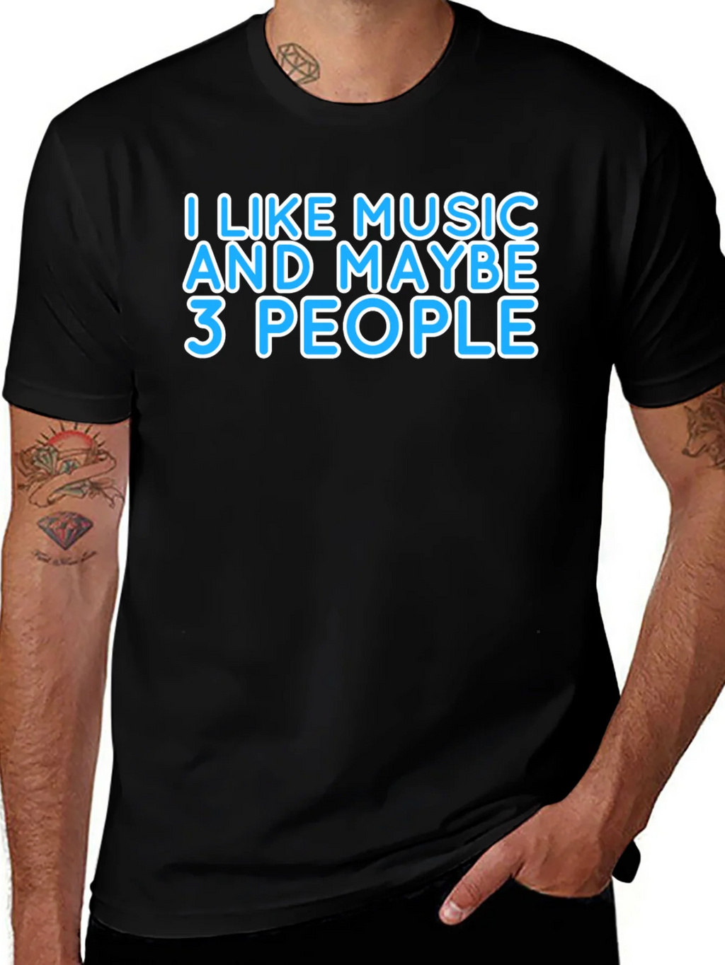 Music Lover T-Shirt - Funny Slogan Tee product image 1