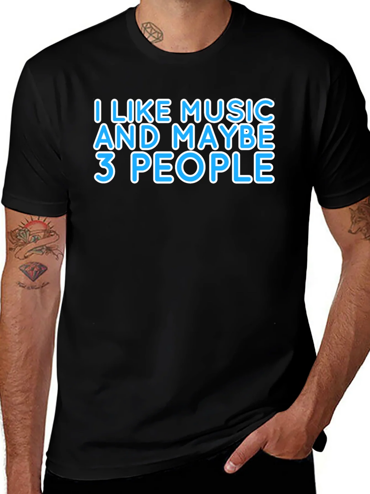 Music Lover T-Shirt - Funny Slogan Tee product image 1