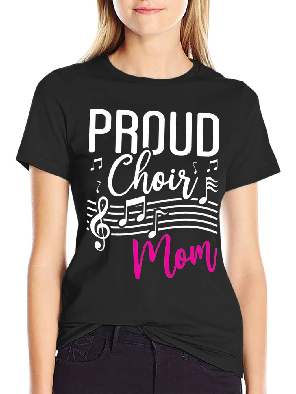 Proud Choir Mom T-Shirt - Music Lover Tee product image 5