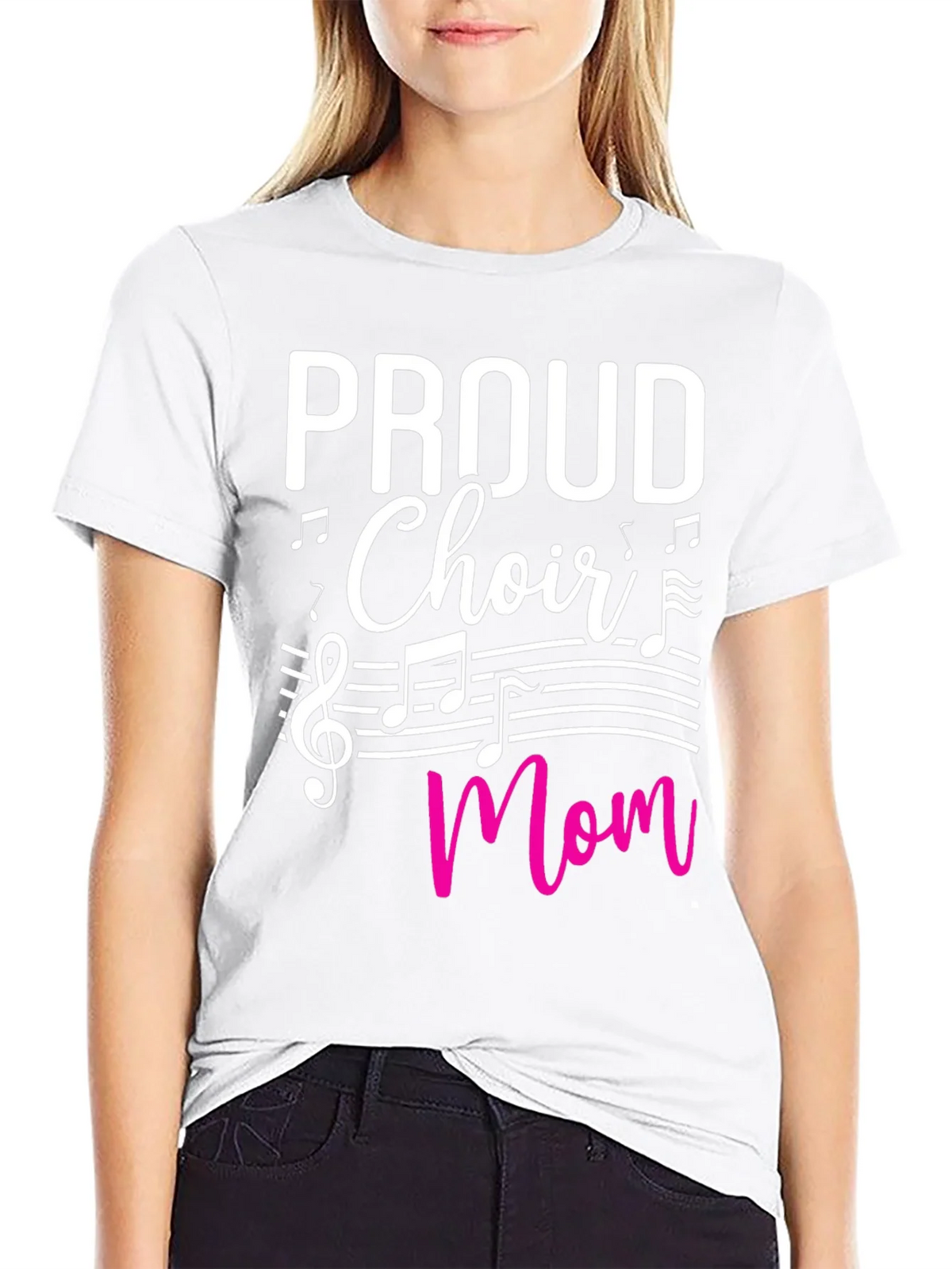 Proud Choir Mom T-Shirt - Music Lover Tee product image 11