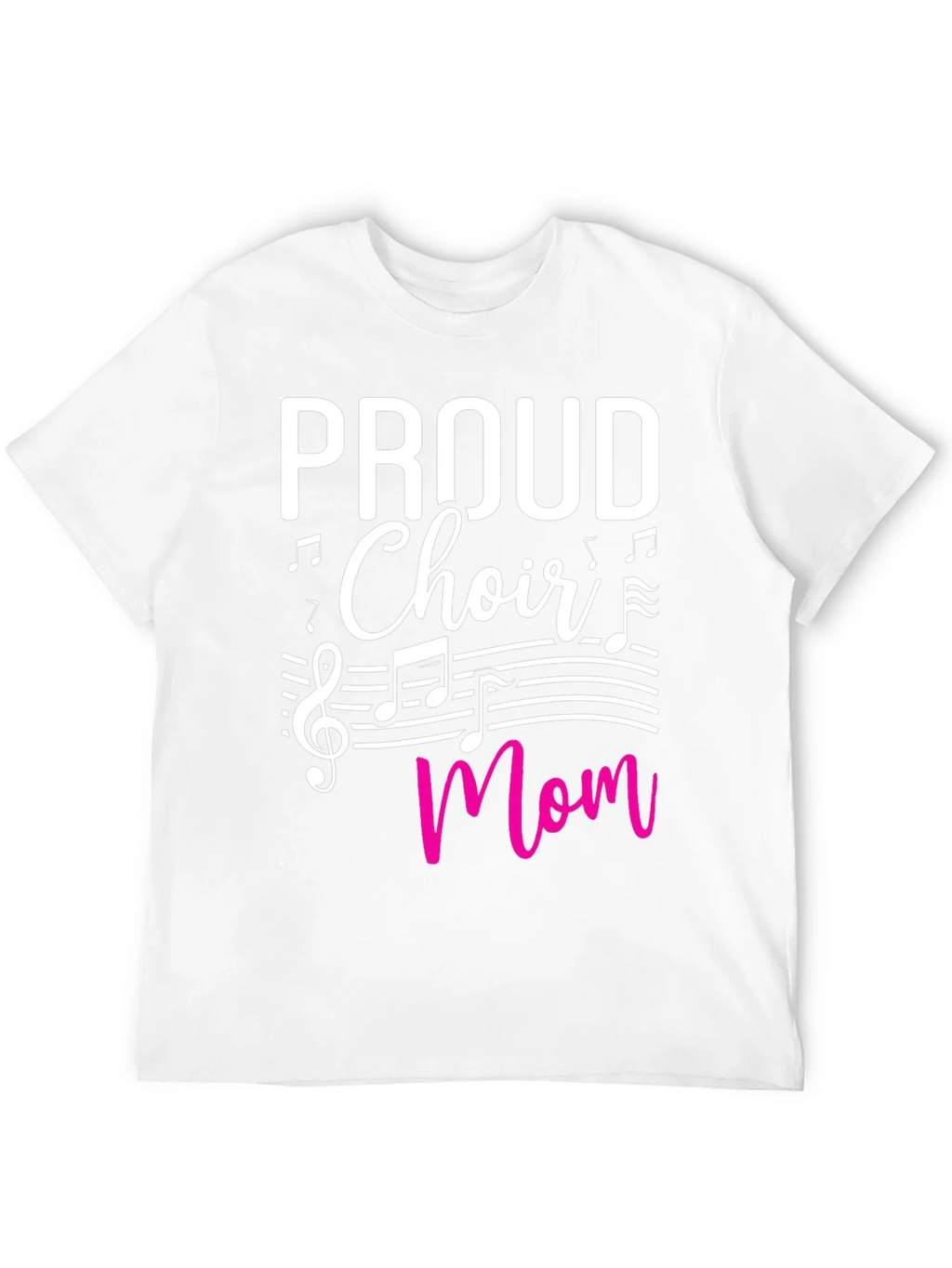 Proud Choir Mom T-Shirt - Music Lover Tee product image 3