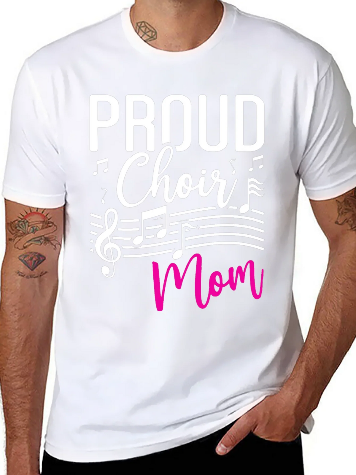 Proud Choir Mom T-Shirt - Music Lover Tee product image 10