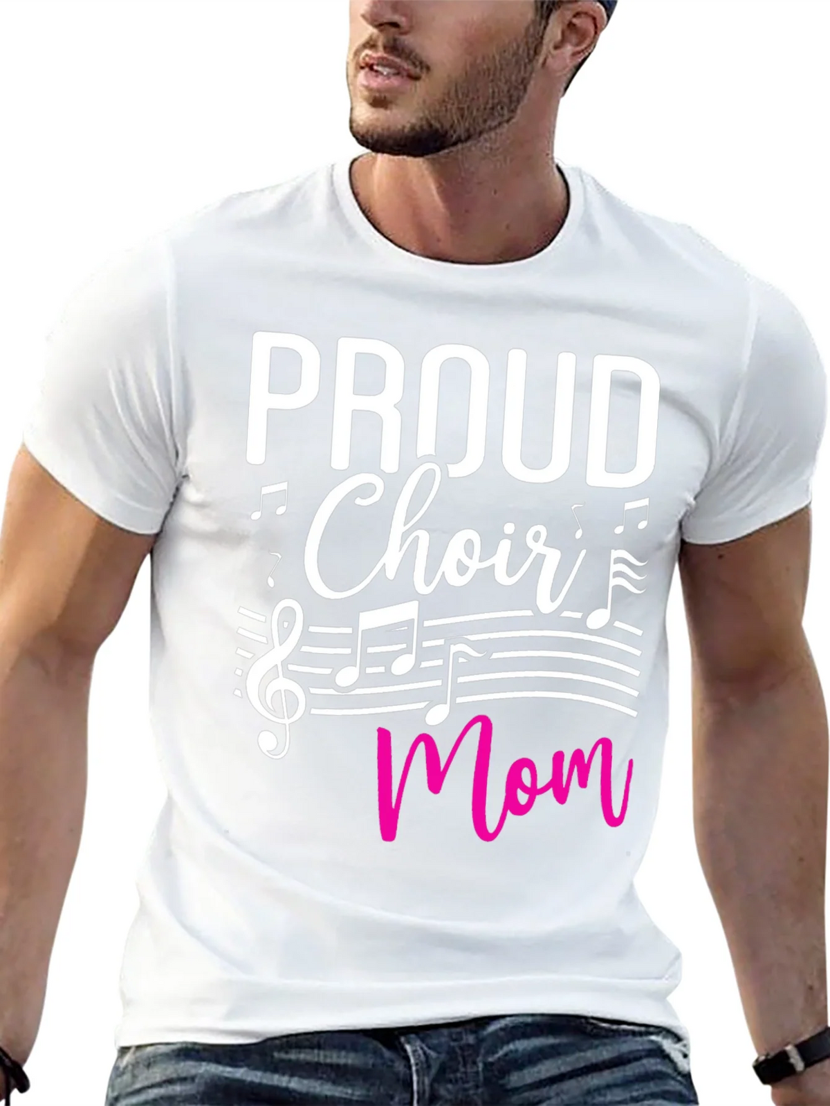 Proud Choir Mom T-Shirt - Music Lover Tee product image 4