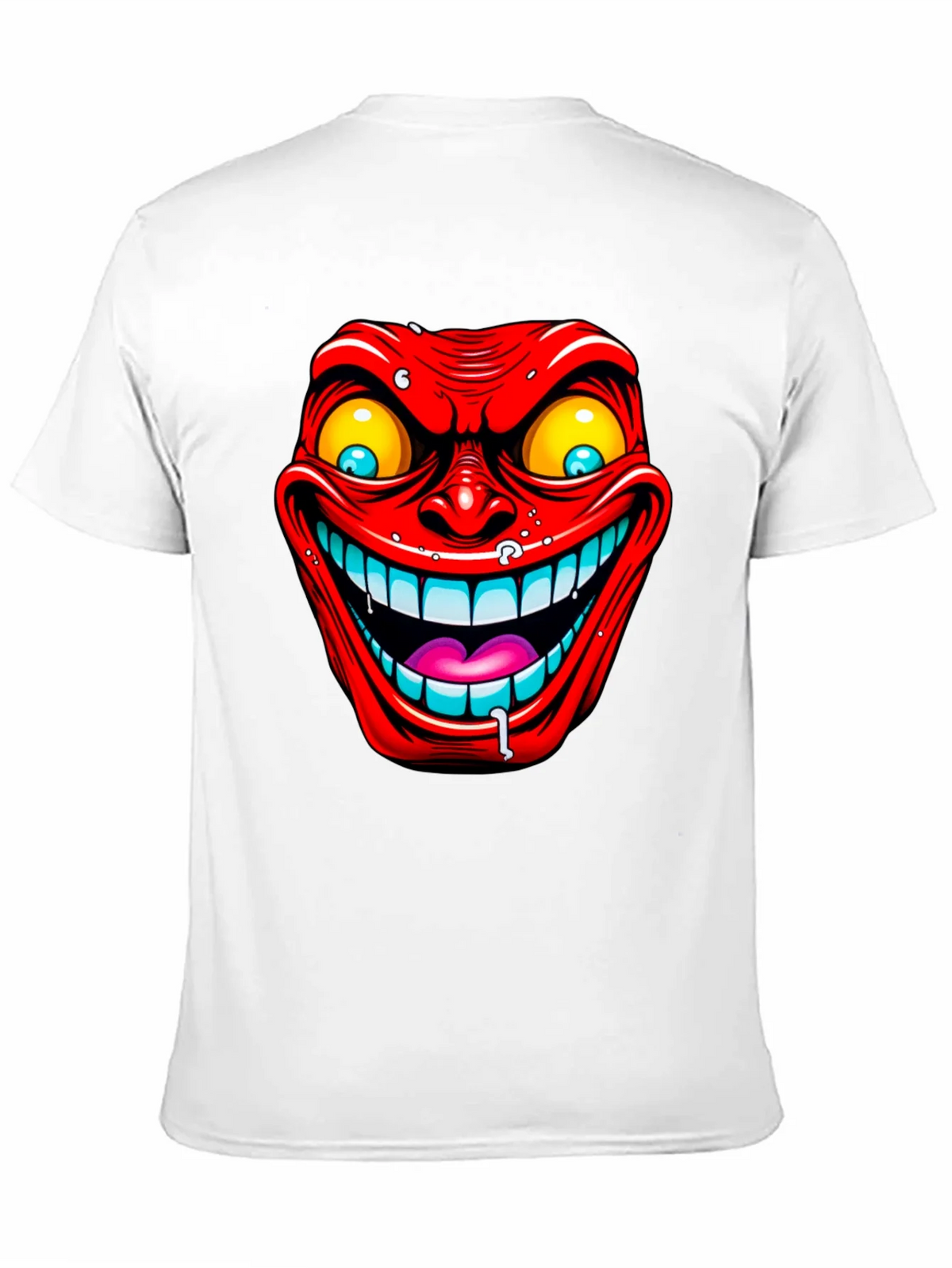 Evil Grin Graphic Tee - Mens Black T-Shirt product image 2