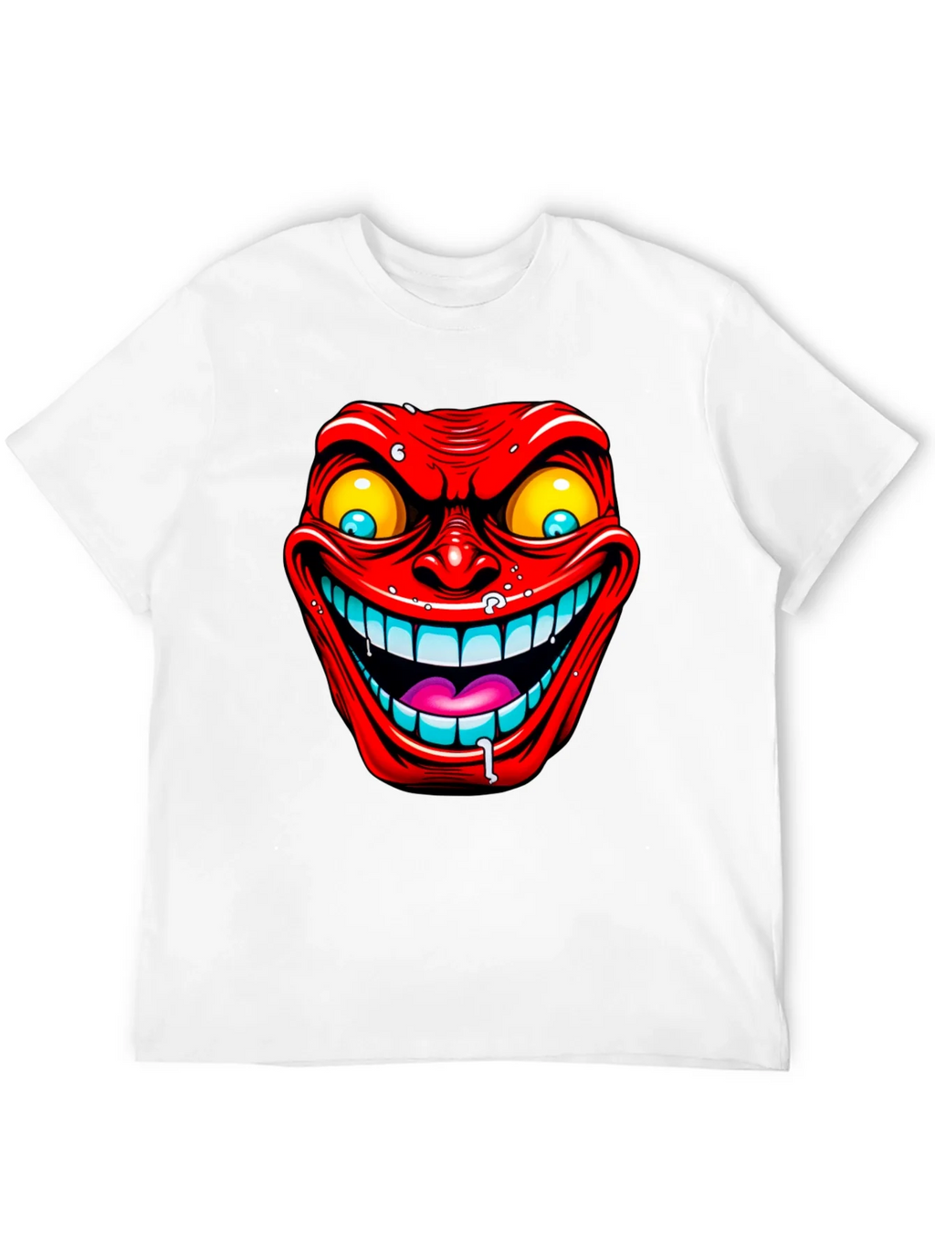 Evil Grin Graphic Tee - Mens Black T-Shirt product image 3