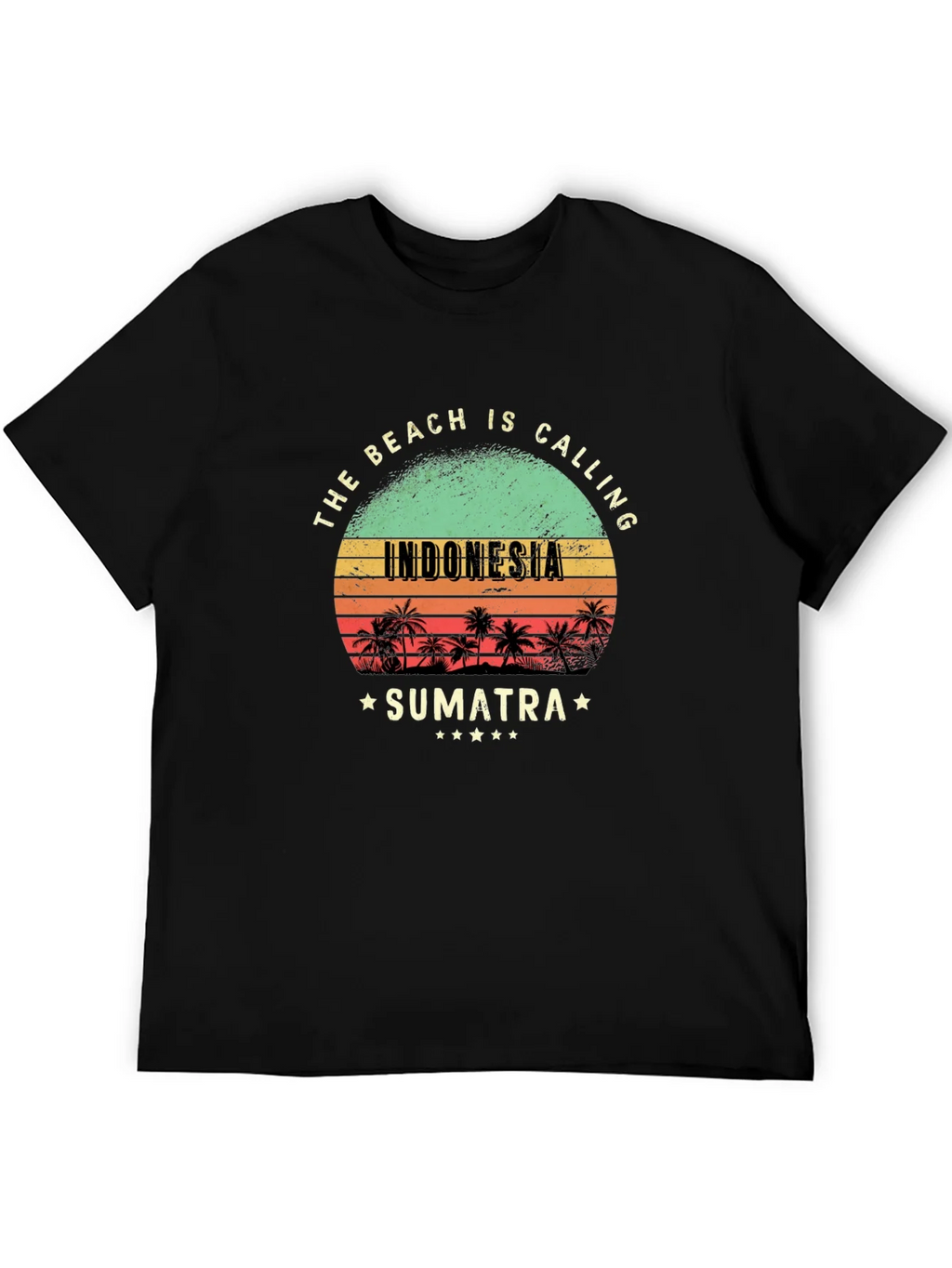 Indonesia Sumatra Beach Calling T-Shirt product image 8