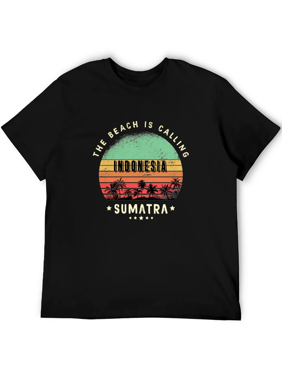 Indonesia Sumatra Beach Calling T-Shirt product image 8