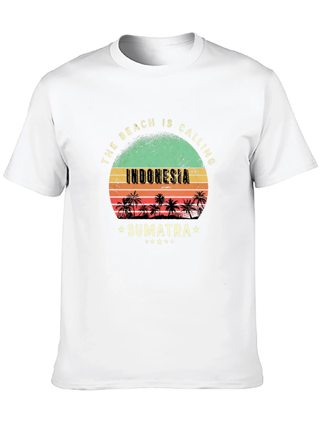 Indonesia Sumatra Beach Calling T-Shirt product image 12