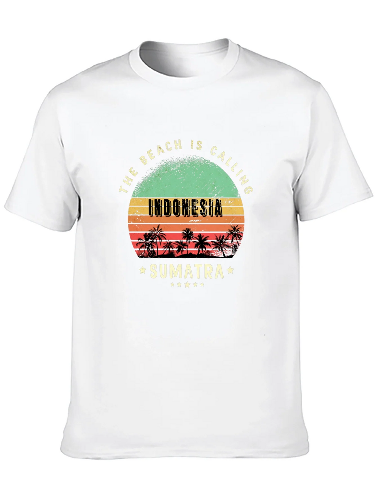 Indonesia Sumatra Beach Calling T-Shirt product image 12