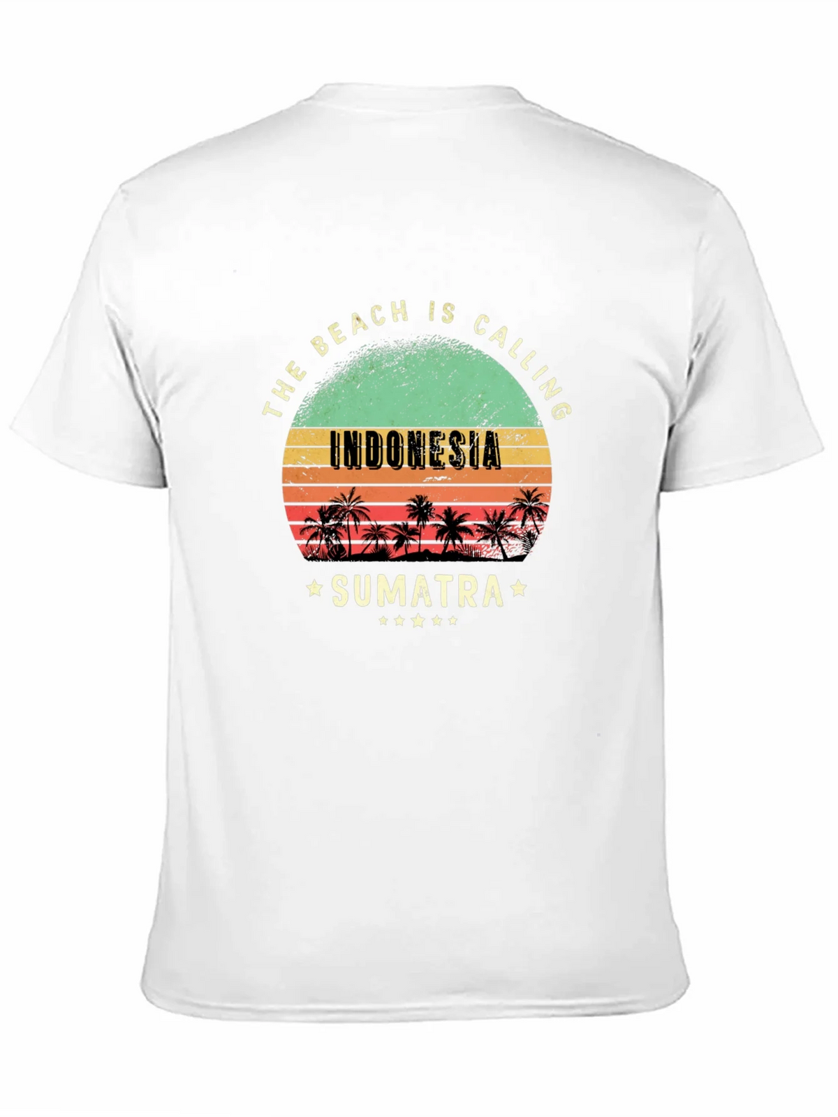 Indonesia Sumatra Beach Calling T-Shirt product image 2
