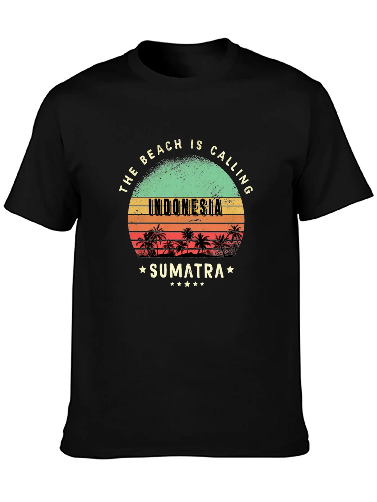 Indonesia Sumatra Beach Calling T-Shirt product image 6