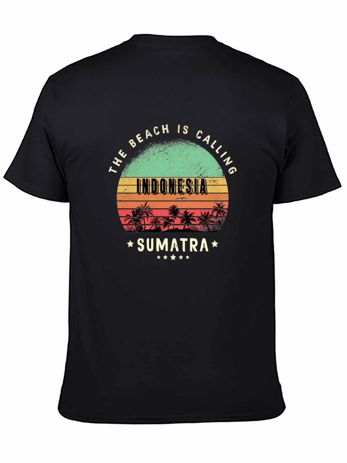 Indonesia Sumatra Beach Calling T-Shirt product image 7