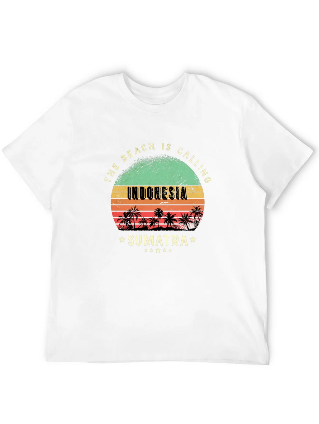 Indonesia Sumatra Beach Calling T-Shirt product image 3