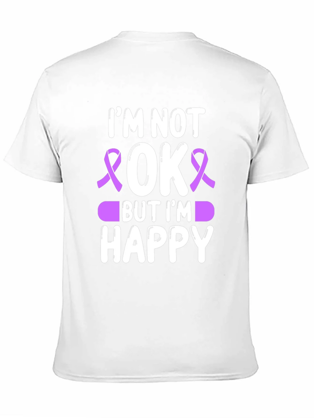 Im Not OK But Im Happy T-Shirt product image 2