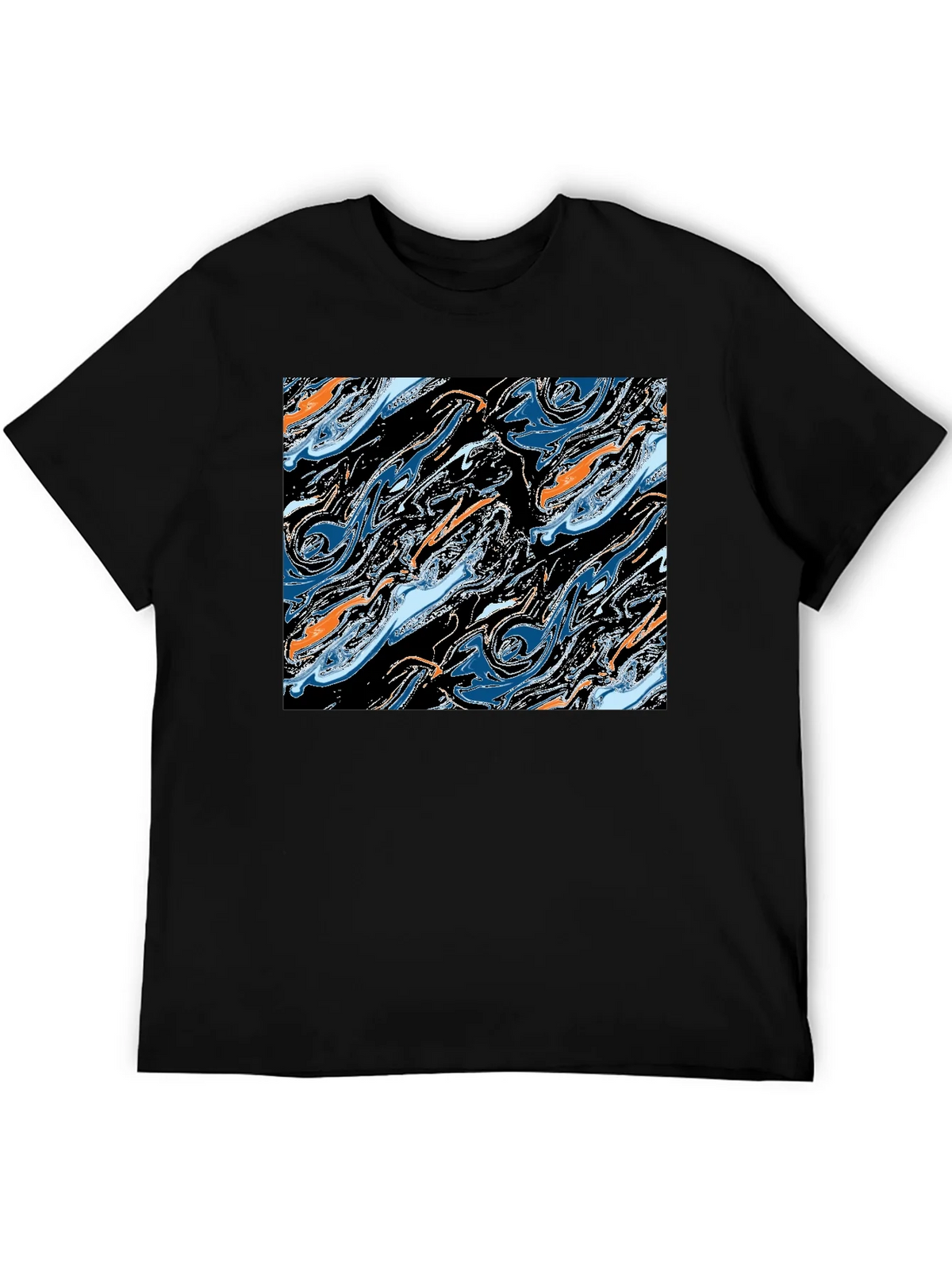 Abstract Swirl Graphic Tee - Modern Art T-Shirt product image 8