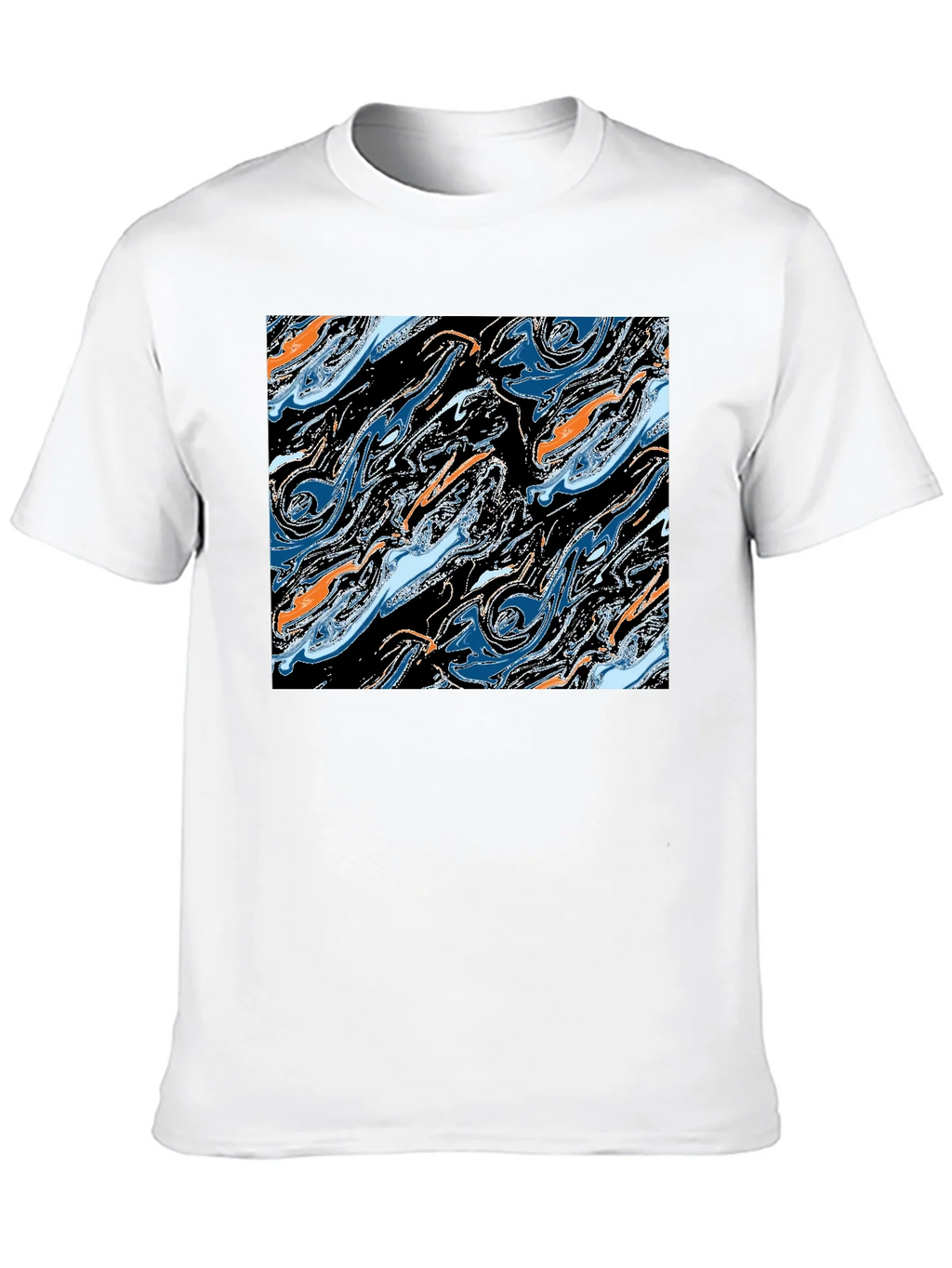 Abstract Swirl Graphic Tee - Modern Art T-Shirt product image 12
