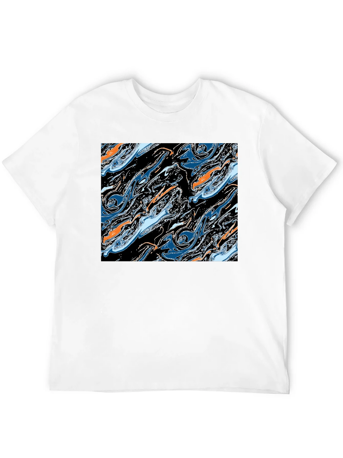 Abstract Swirl Graphic Tee - Modern Art T-Shirt product image 3