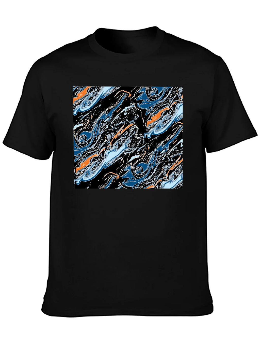 Abstract Swirl Graphic Tee - Modern Art T-Shirt product image 6