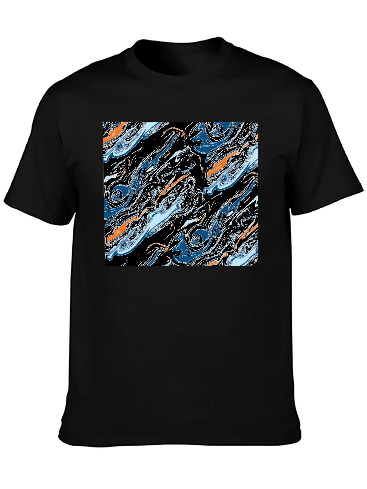Abstract Swirl Graphic Tee - Modern Art T-Shirt product image 6
