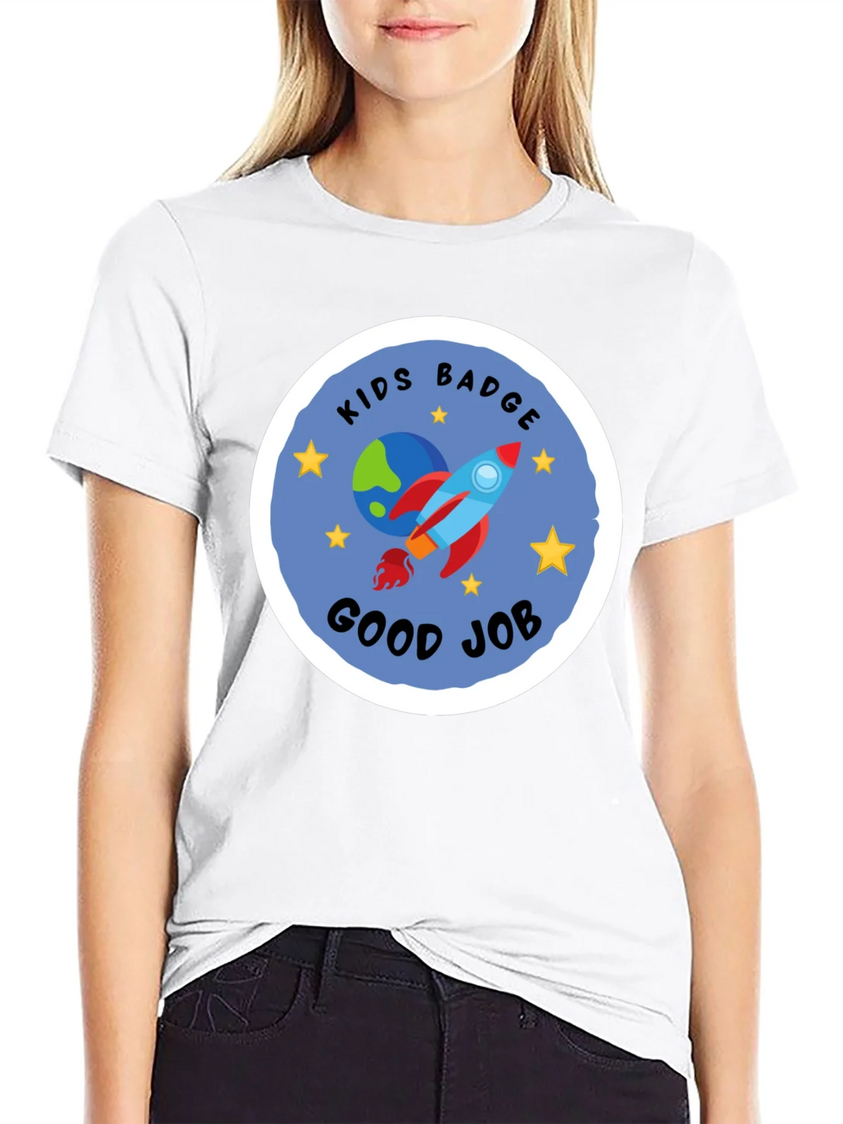 Kids Badge Good Job Graphic Tee product image 11
