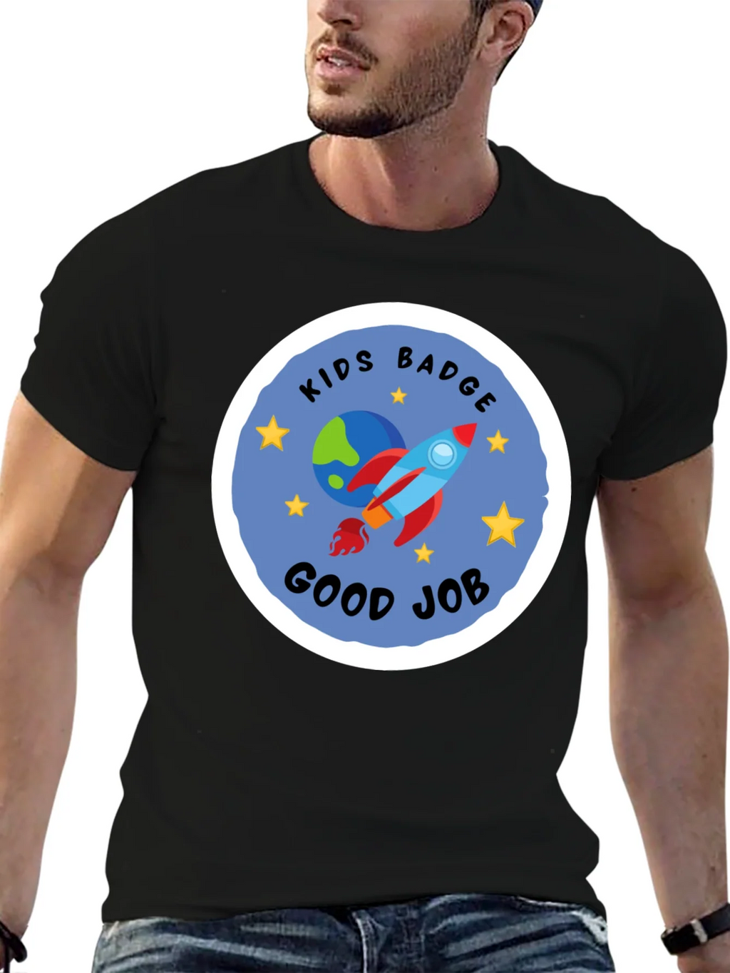 Kids Badge Good Job Graphic Tee product image 9