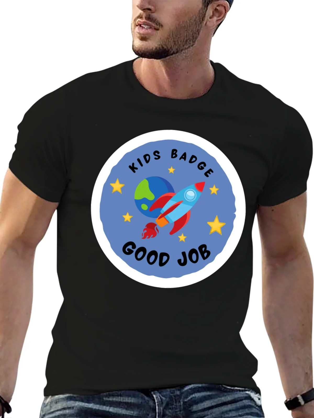 Kids Badge Good Job Graphic Tee product image 9