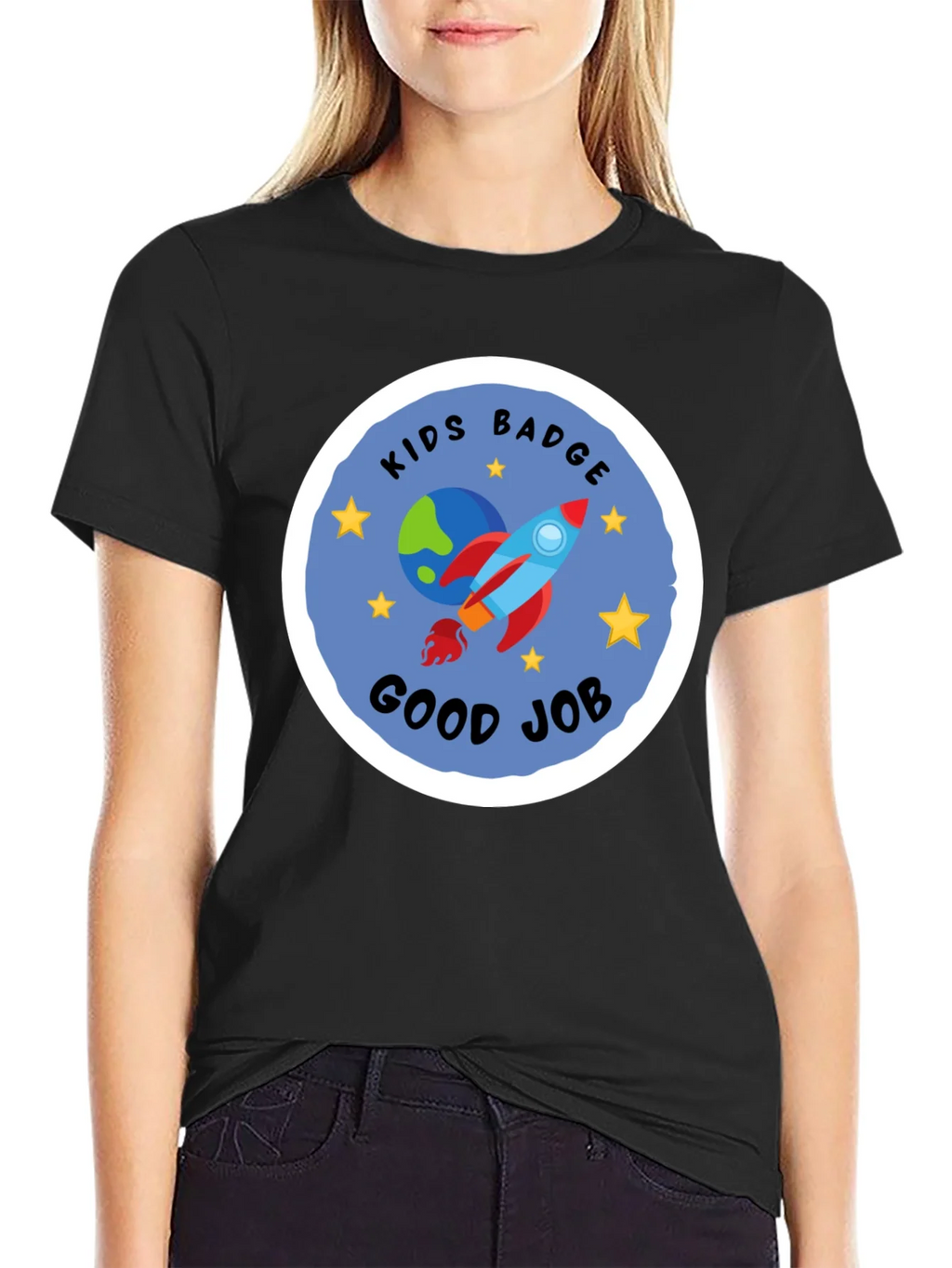 Kids Badge Good Job Graphic Tee product image 5