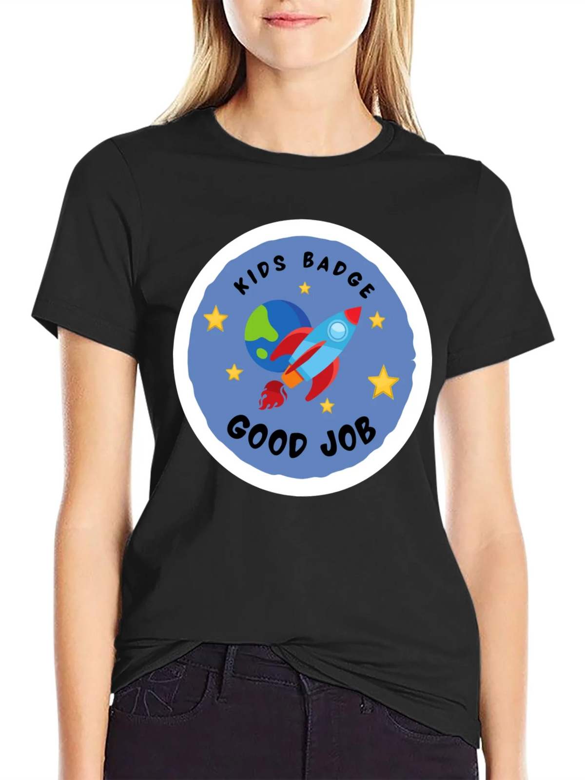 Kids Badge Good Job Graphic Tee product image 5