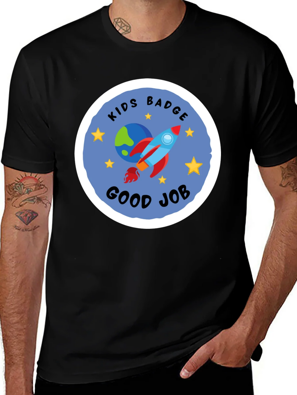 Kids Badge Good Job Graphic Tee product image 1