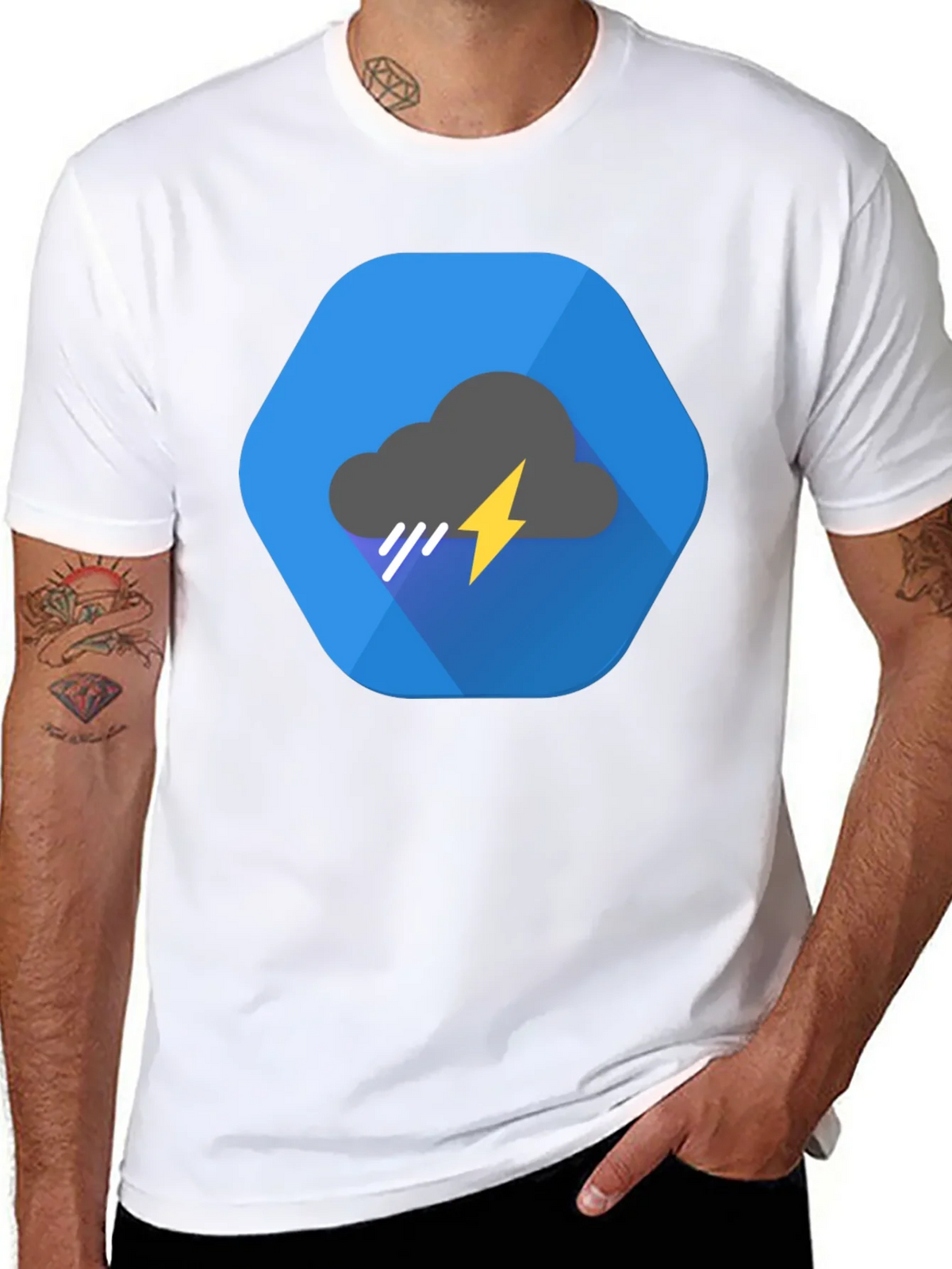 Cloud Storm T-Shirt - Weather Geek Style product image 10