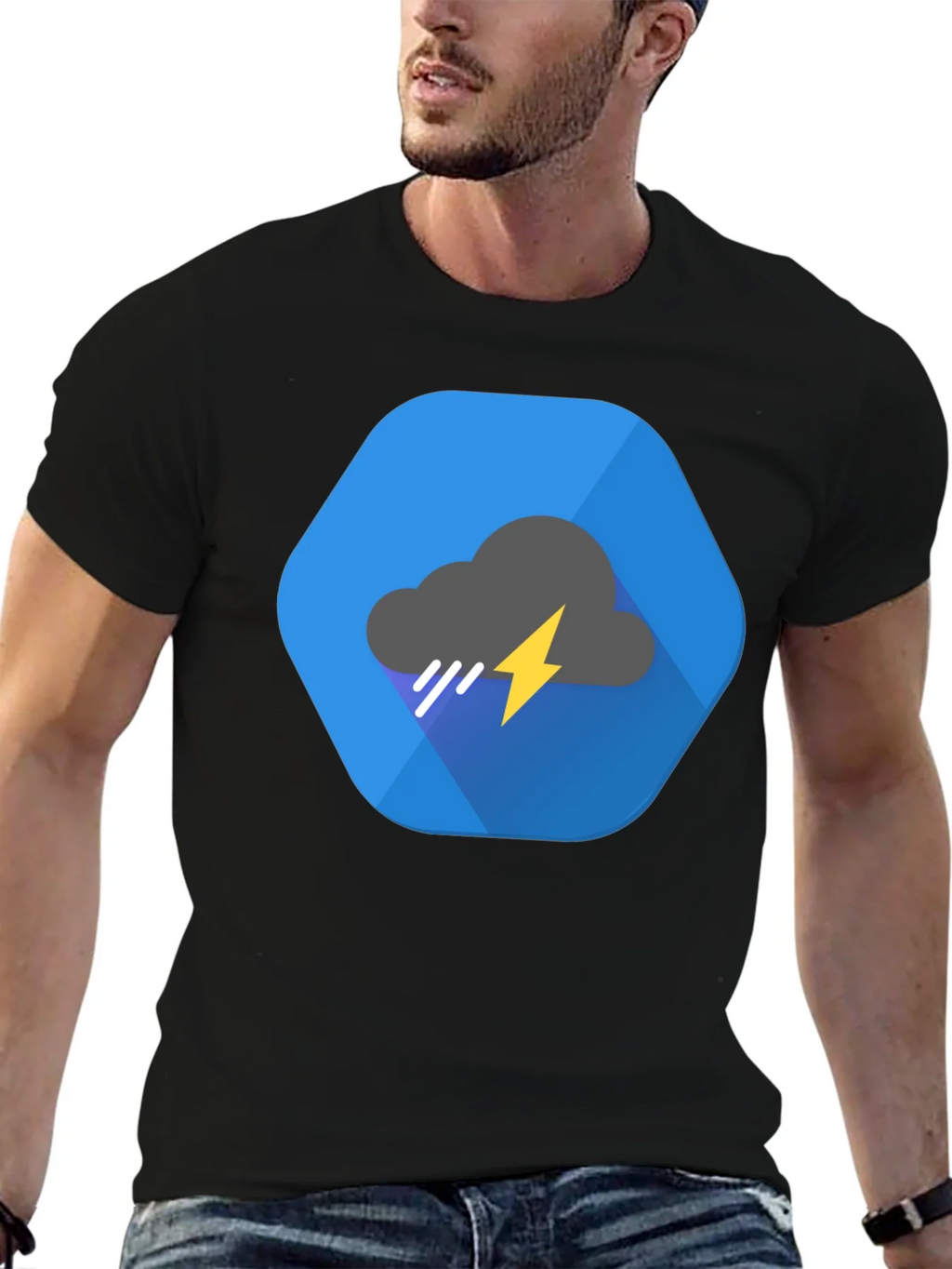 Cloud Storm T-Shirt - Weather Geek Style product image 9