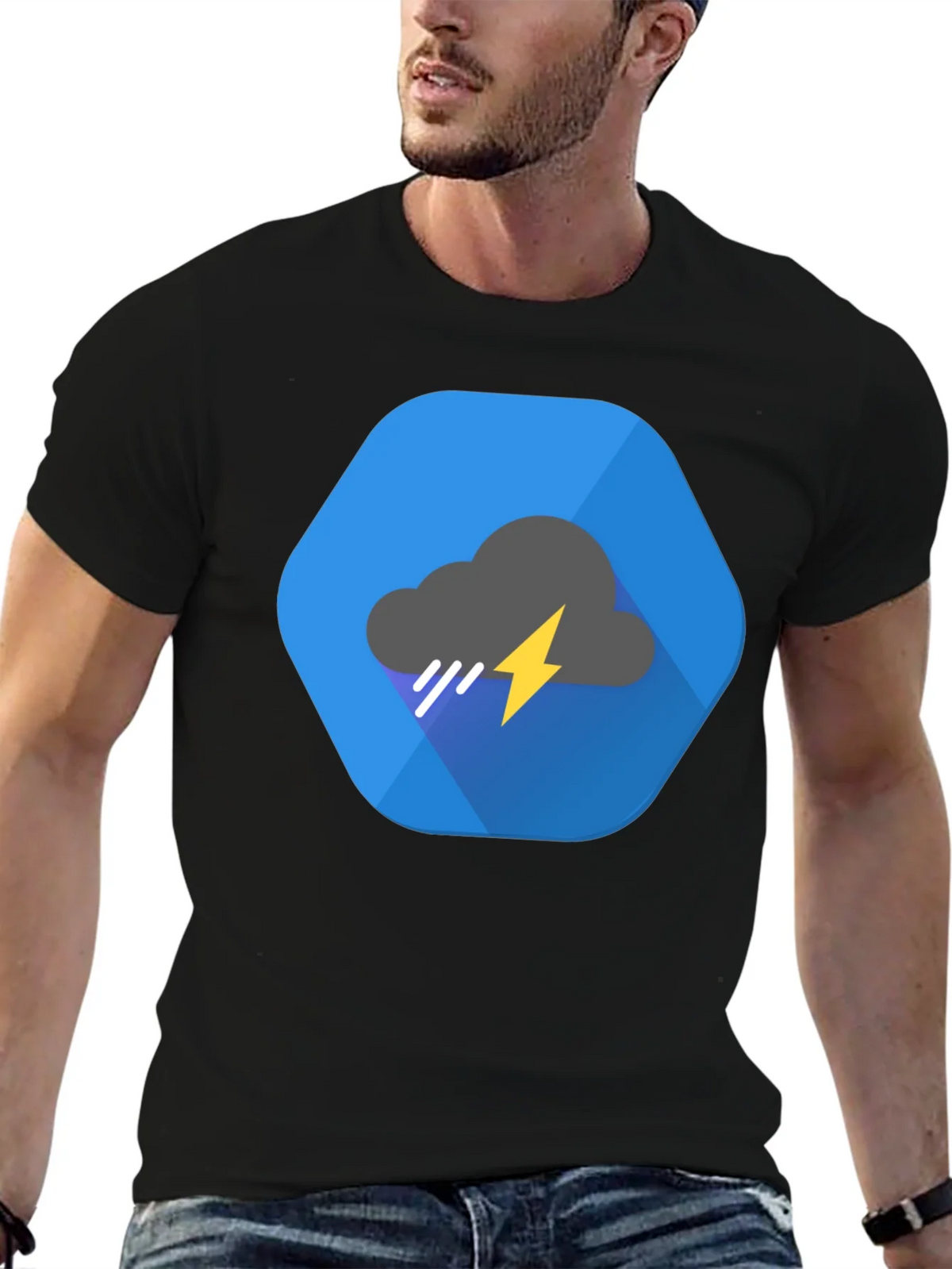 Cloud Storm T-Shirt - Weather Geek Style product image 9