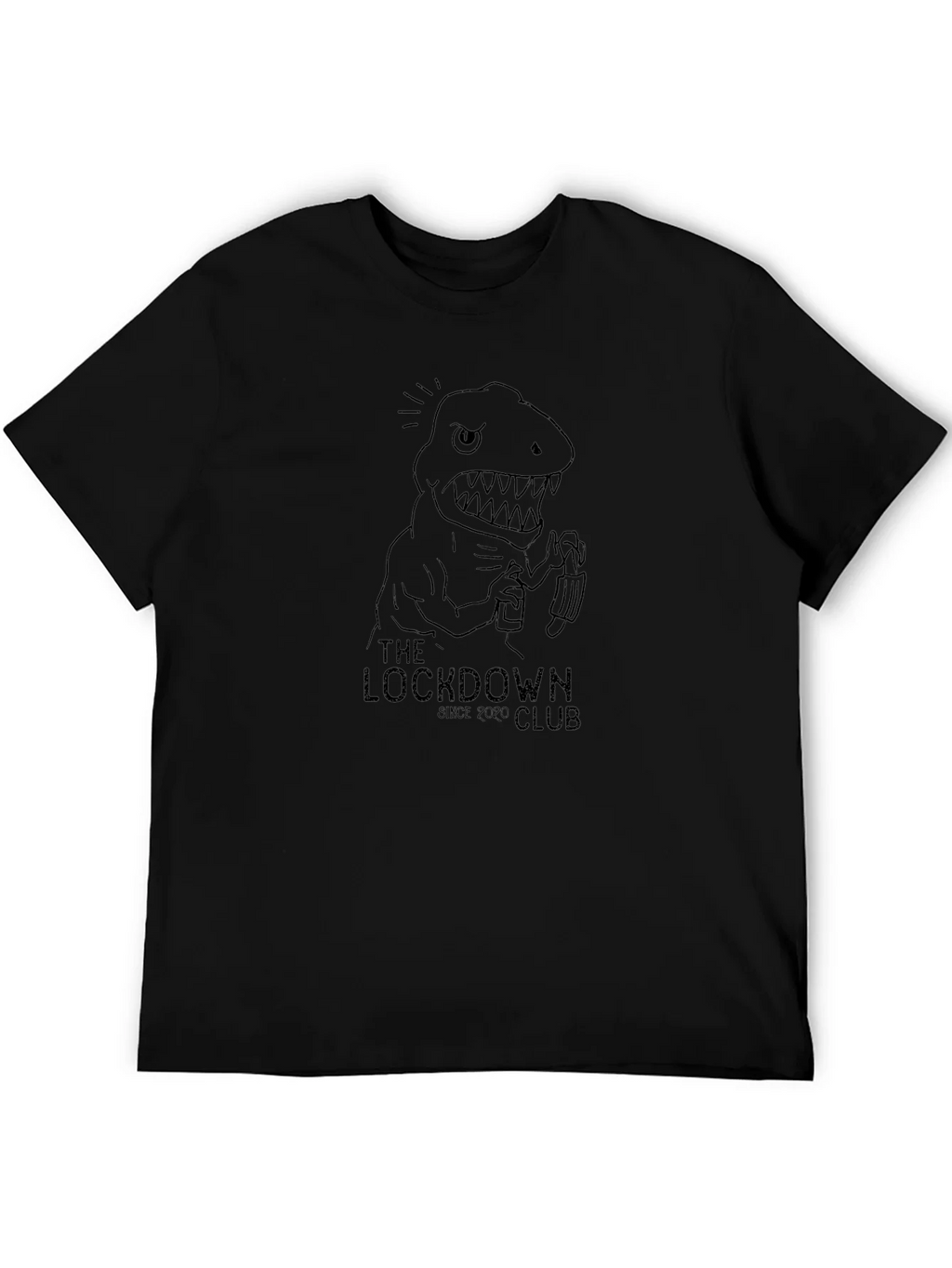The Lockdown Club Tee - Dinosaur Graphic product image 8