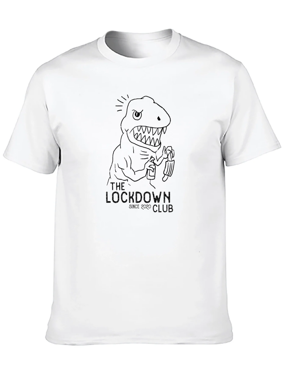 The Lockdown Club Tee - Dinosaur Graphic product image 12