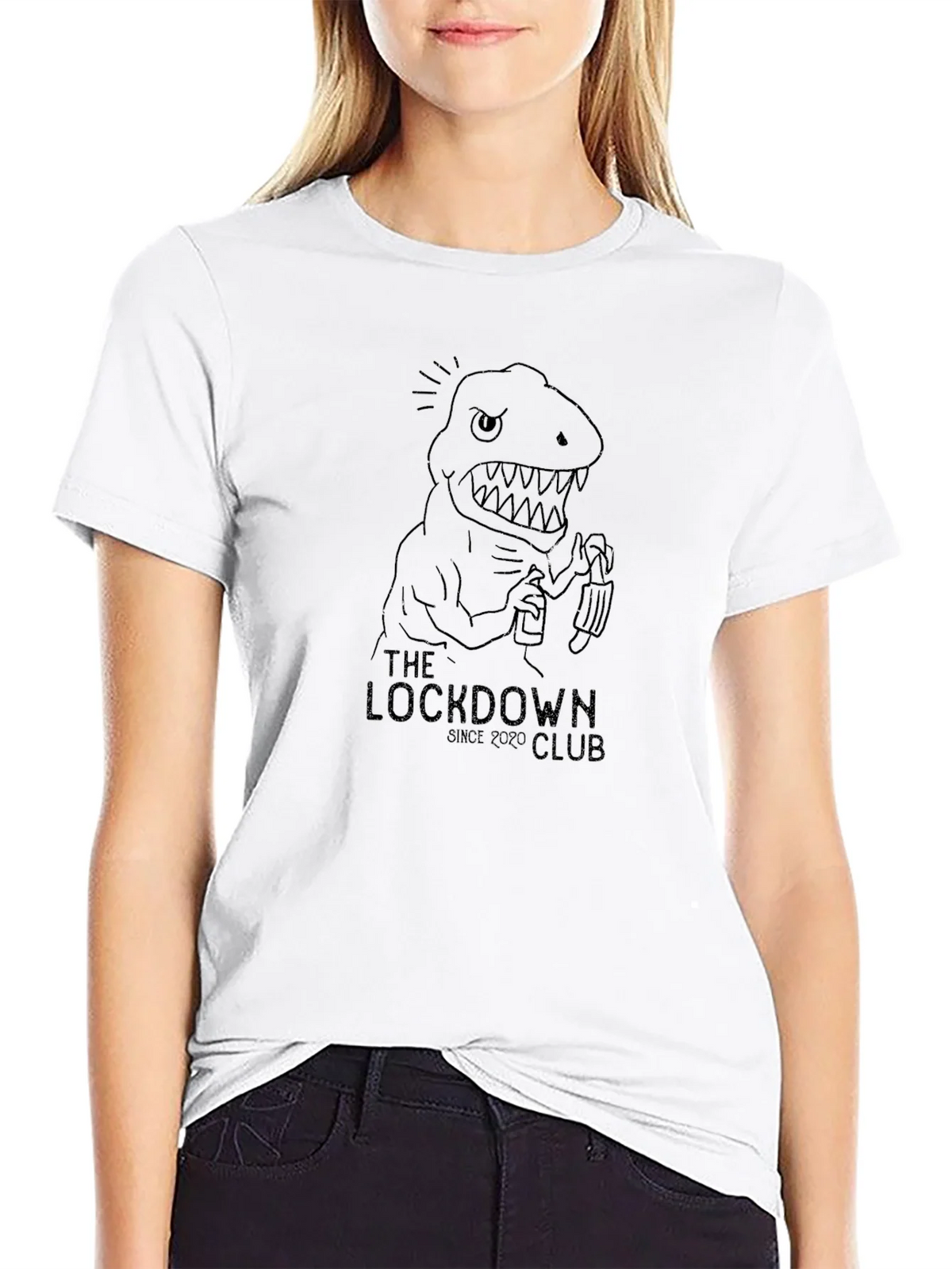 The Lockdown Club Tee - Dinosaur Graphic product image 11