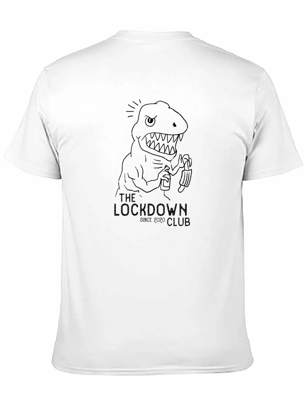 The Lockdown Club Tee - Dinosaur Graphic product image 2