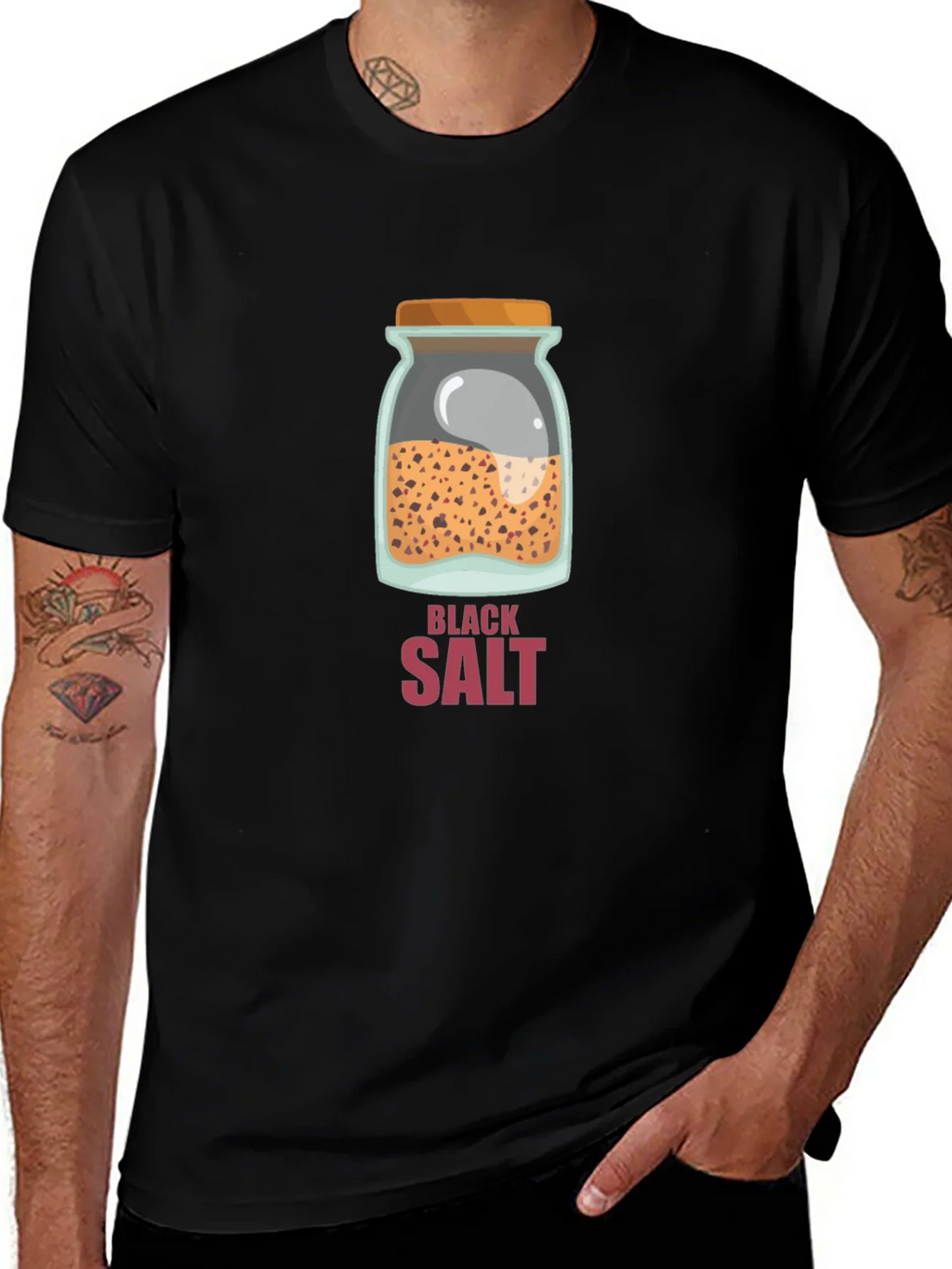 Black Salt Graphic T-Shirt product image 1