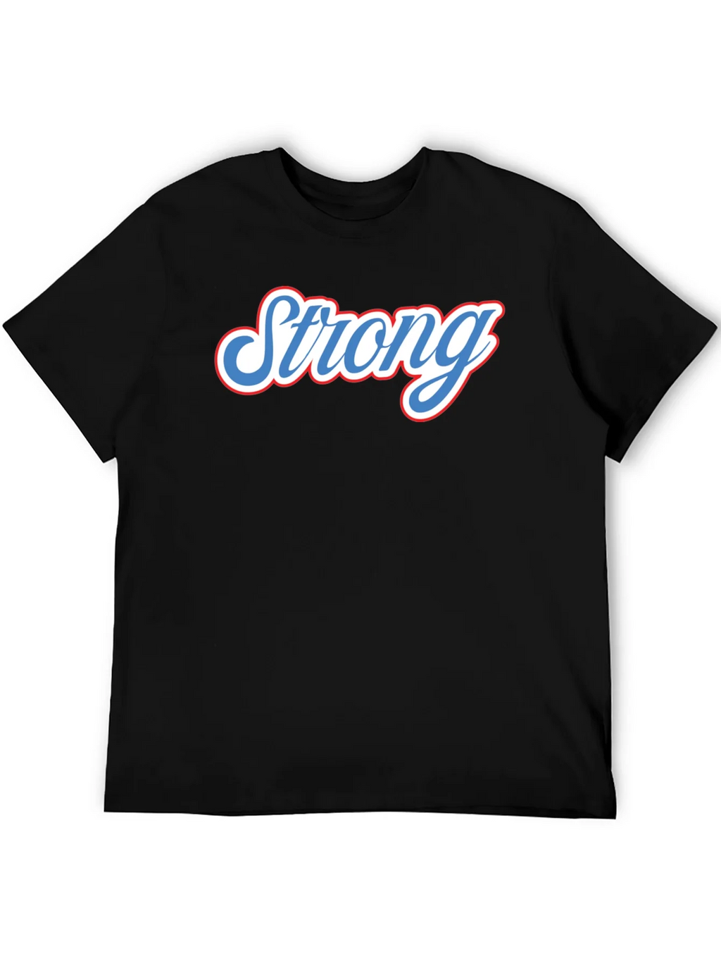 Strong Graphic Tee - Black Short Sleeve T-Shirt product image 8