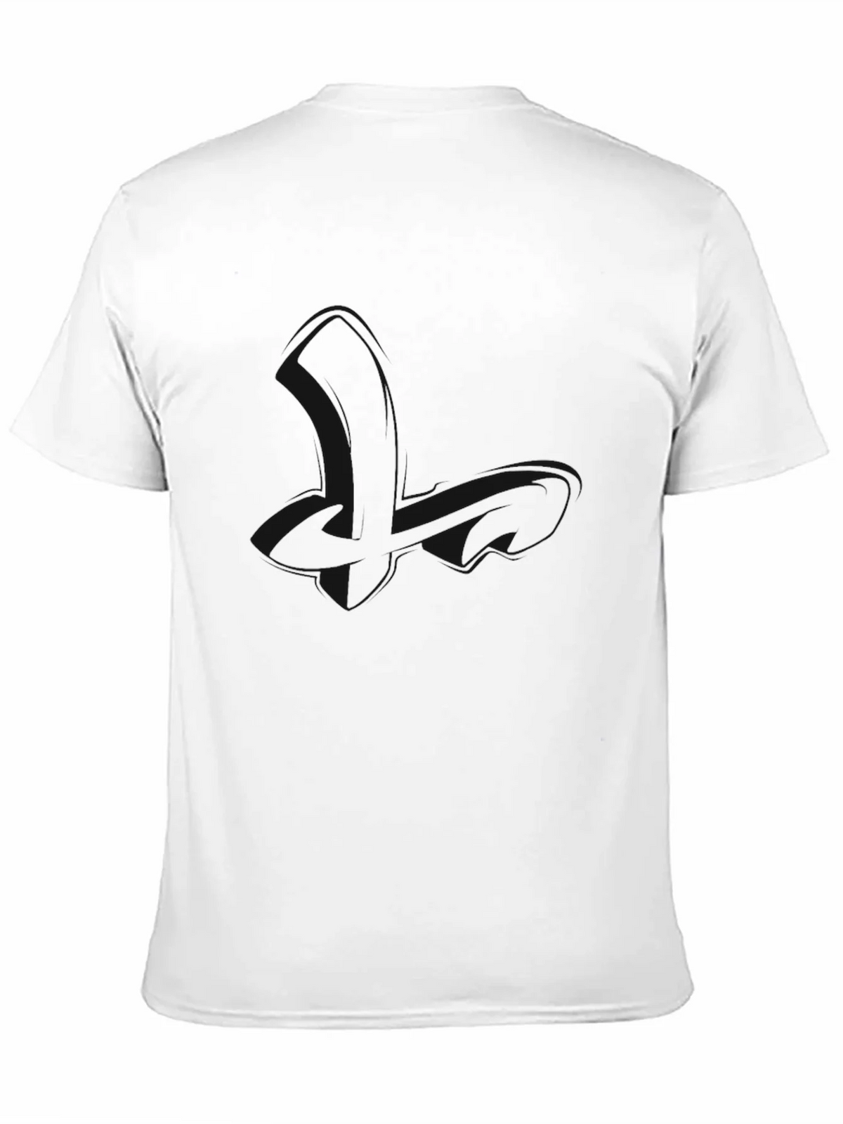 Classic Black Solid Color T-Shirt product image 2