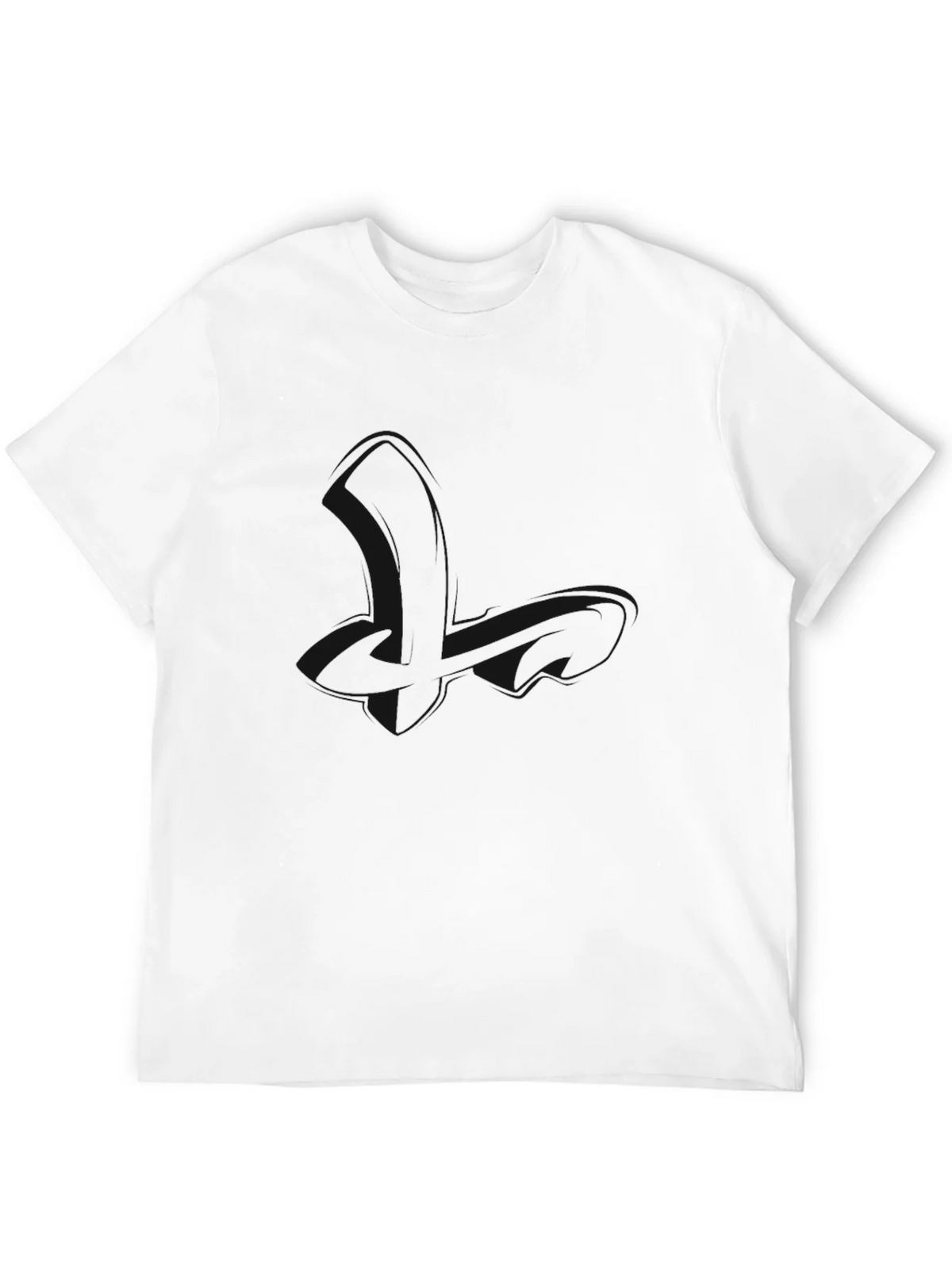 Classic Black Solid Color T-Shirt product image 3