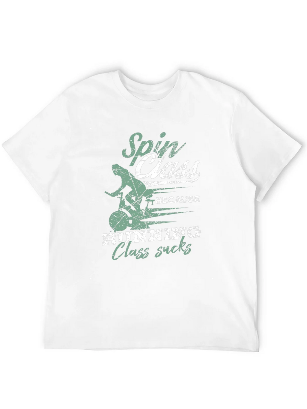 Spin Class Humor T-Shirt product image 3