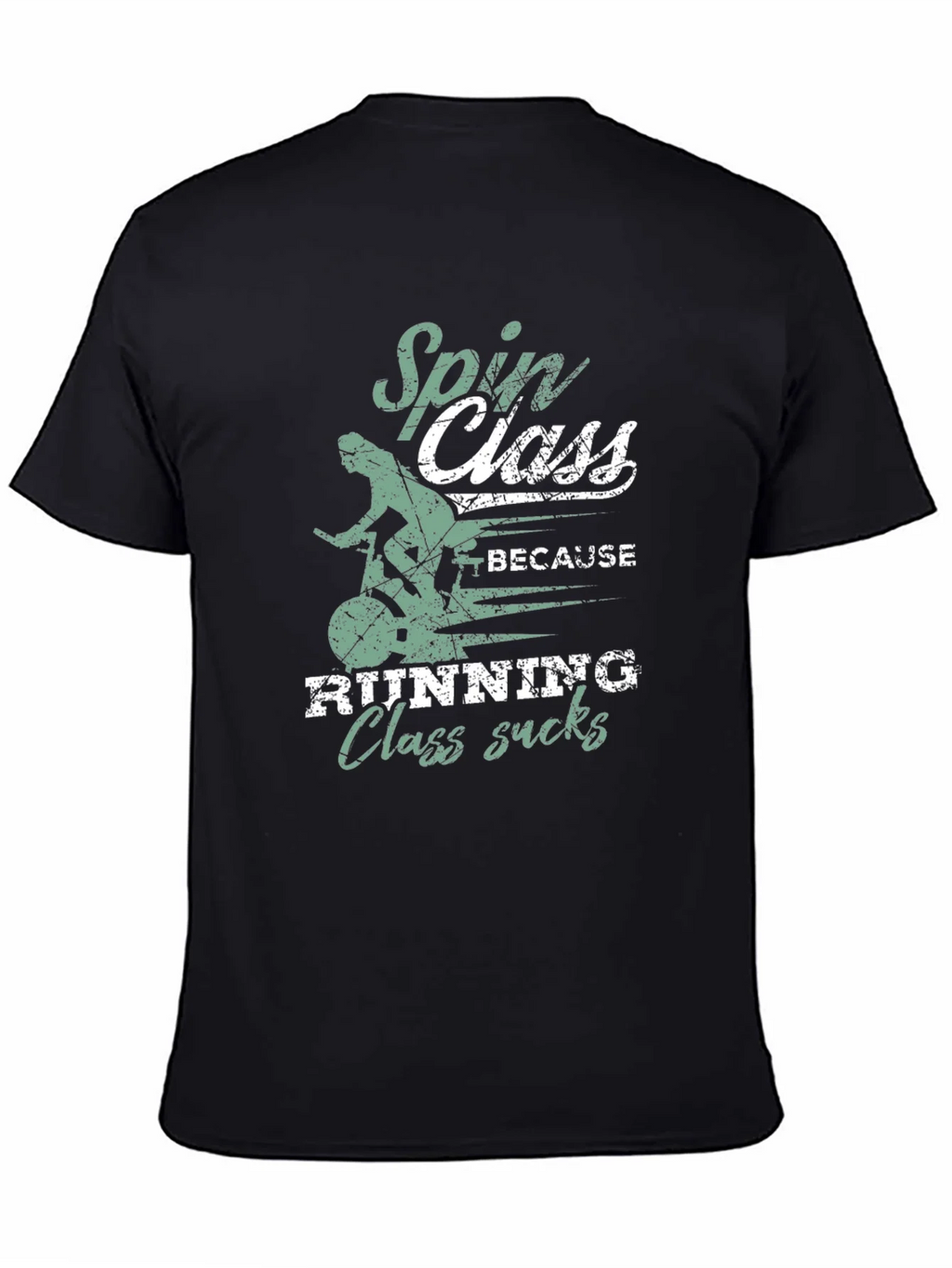 Spin Class Humor T-Shirt product image 7