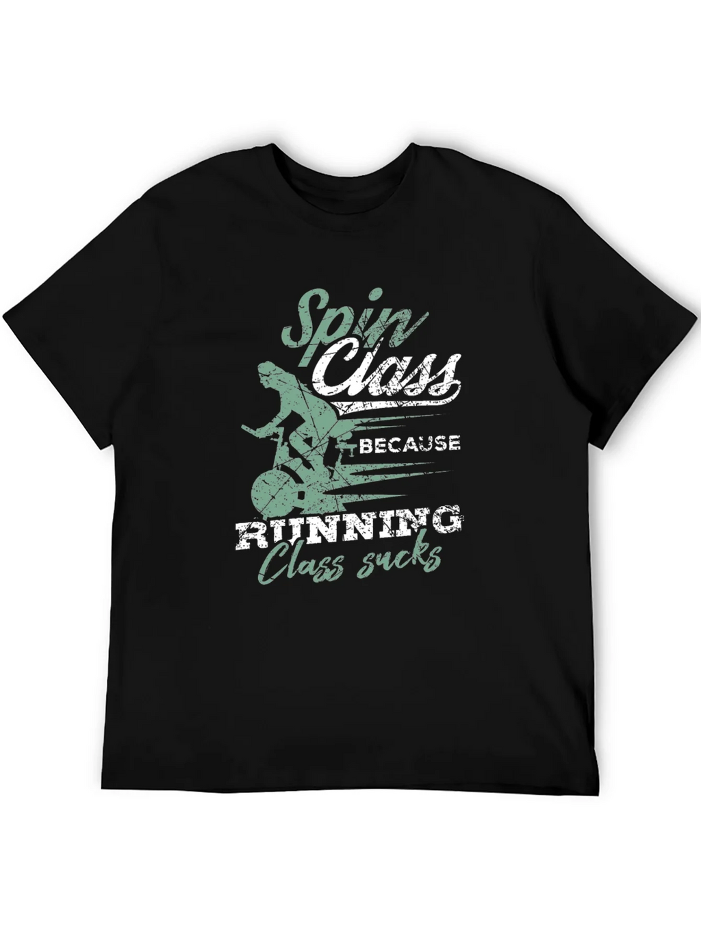 Spin Class Humor T-Shirt product image 8