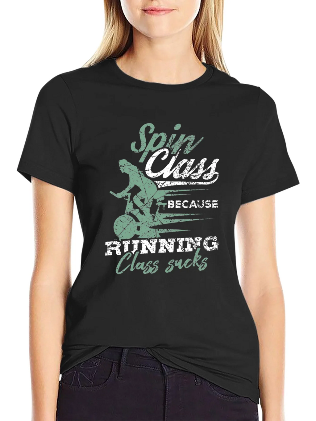 Spin Class Humor T-Shirt product image 5