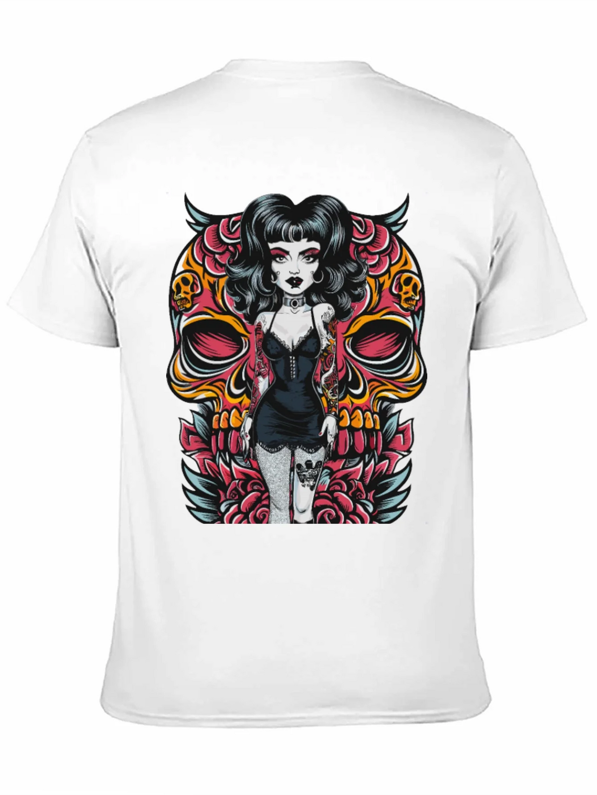 Skull Girl Graphic T-Shirt product image 2