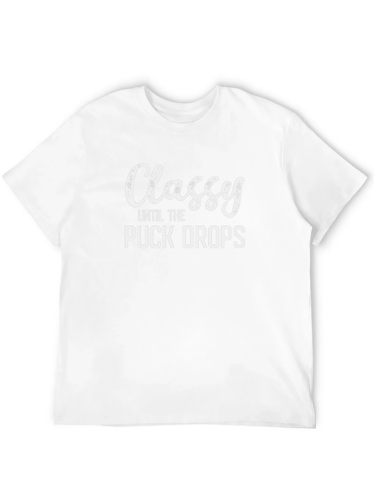 Classy Until The Puck Drops Graphic T-Shirt product image 3